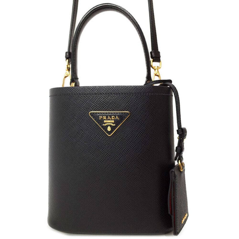 Prada Panier Saffiano leather tote bag White